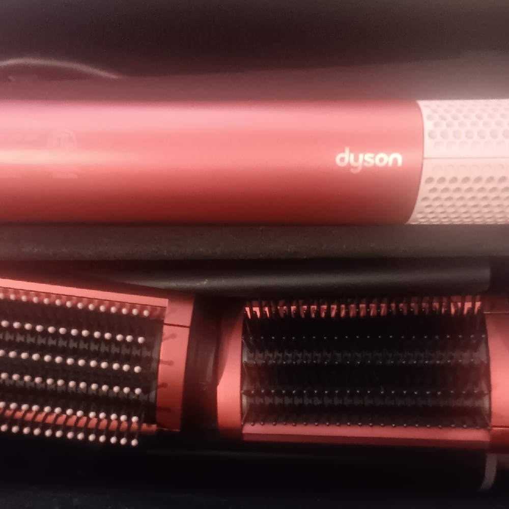 Dyson Red Hair Styling Tool for Effortless Elegance